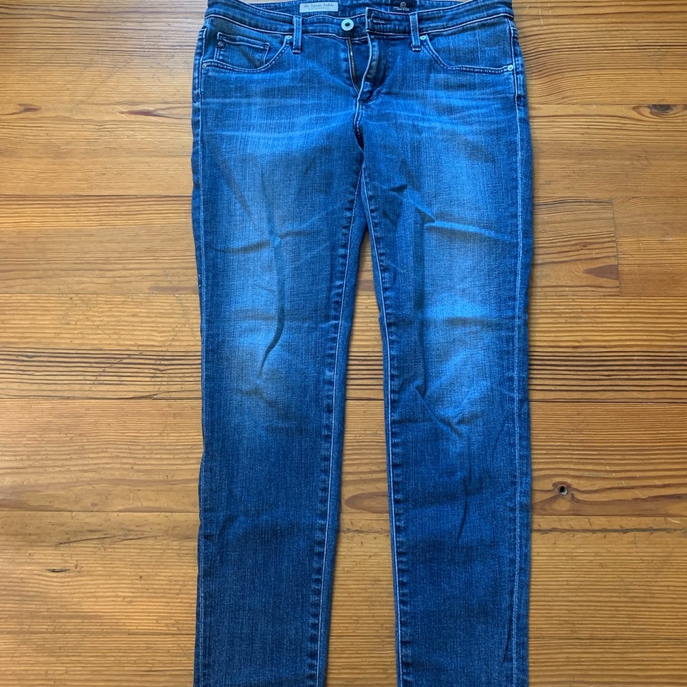 AG Adriano Goldschmied Dark Blue Skinny Jeans